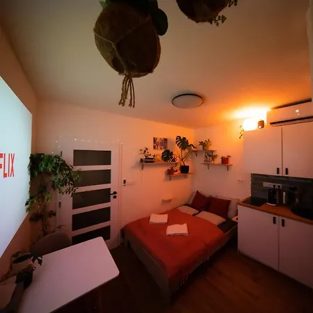 Small Cozy Flat With Balcony & Private Parking Daire Prag
