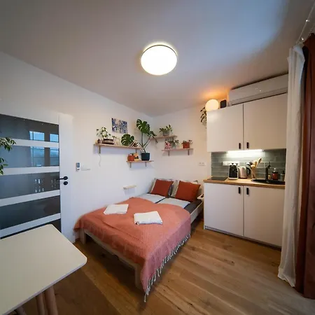 Small Cozy Flat With Balcony & Private Parking